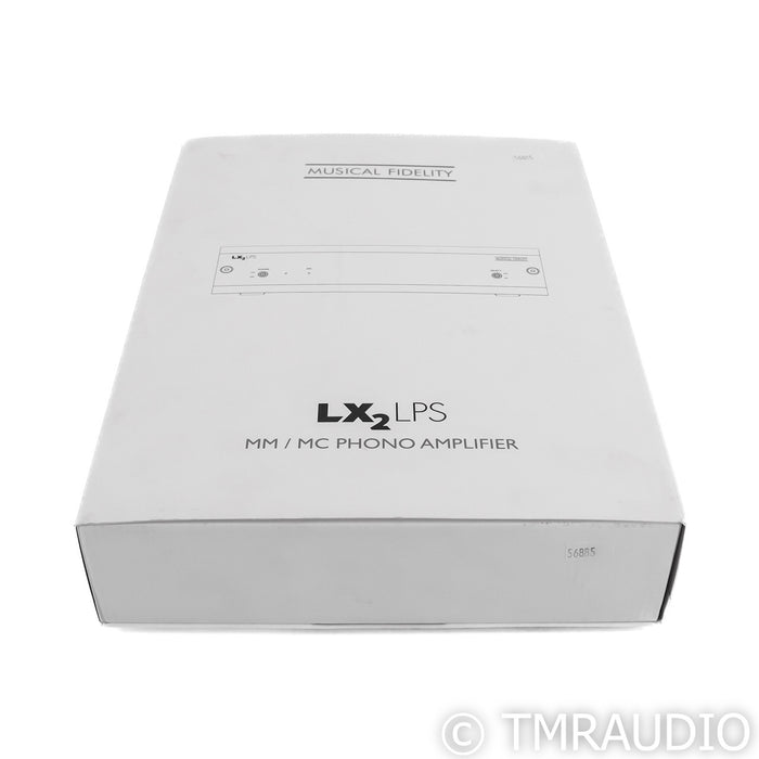 Musical Fidelity LX2-LPS MM / MC Phono Preamplifier; LX2LPS; Silver (Open Box)