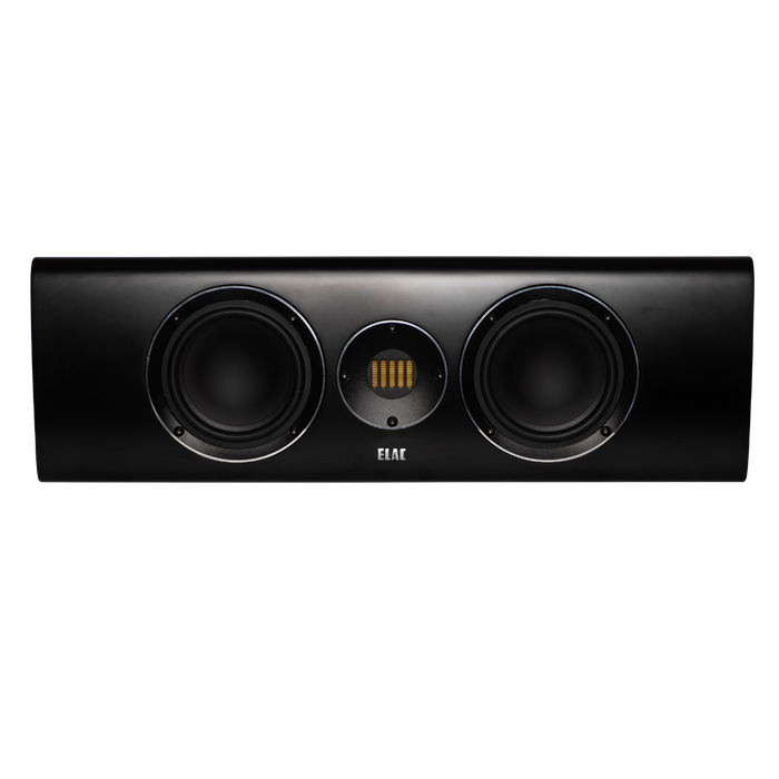 ELAC Carina CC241.4 Center Channel Speaker; Satin Black (Open Box)