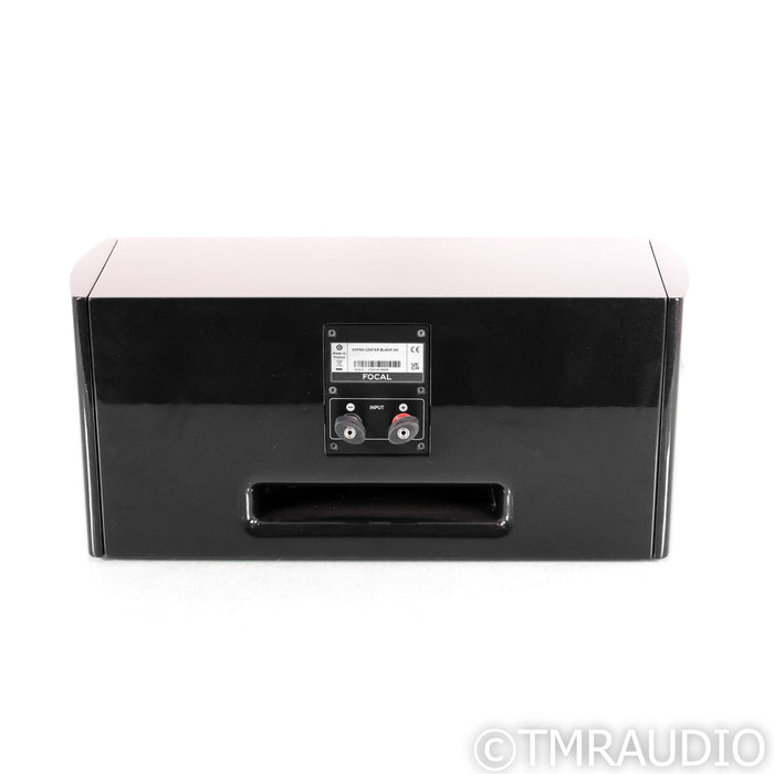 Focal Sopra Center Channel Speaker; Black High Gloss (Open Box)