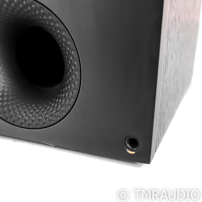 B&W 686 S2 Bookshelf Speakers; Black Pair