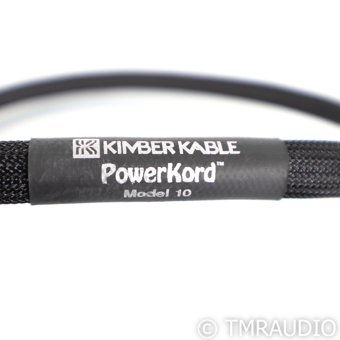 Kimber Kable Power Kord Model 10 Power Cable; 4ft AC Cord (20 Amp); PK10