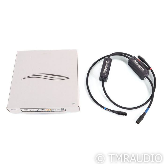 MIT Magnum M1 Proline XLR Cables; 1m Pair Balanced Interconnects