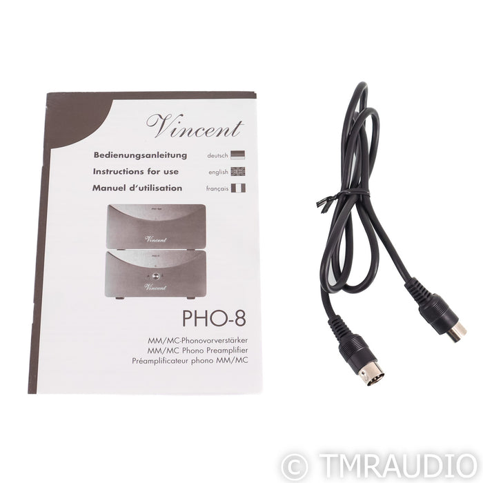 Vincent PHO-8 MM / MC Phono Preamplifier; PHO8; PHO8ps