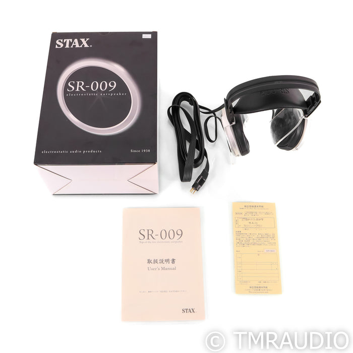 Stax SR-009 Open Back Electrostatic Headphones; SR009