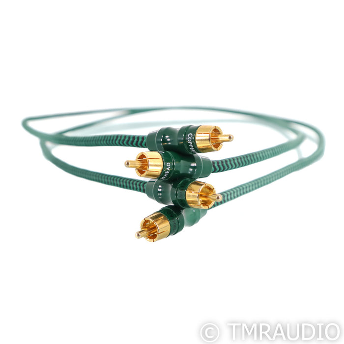 AudioQuest Copperhead RCA Cables; 1m Pair Interconnects