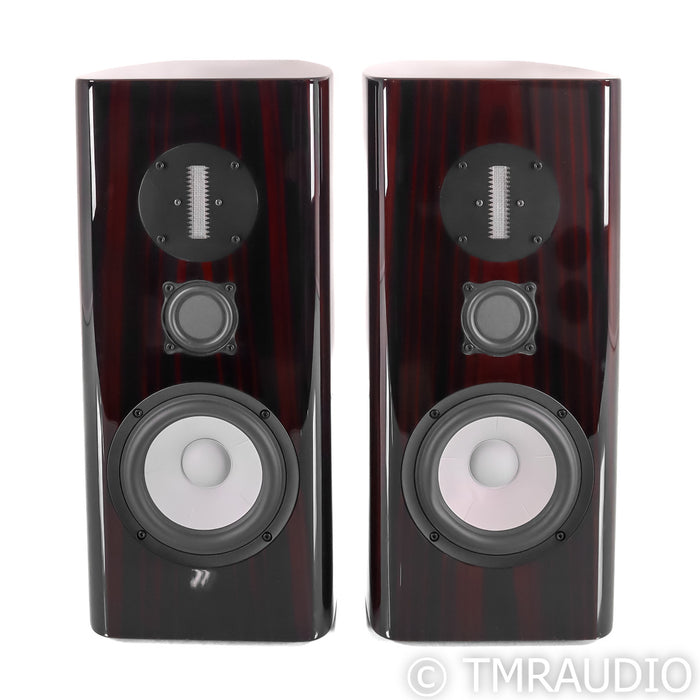 Philharmonic Audio BMR Bookshelf Speakers; Ebony Curved Pair