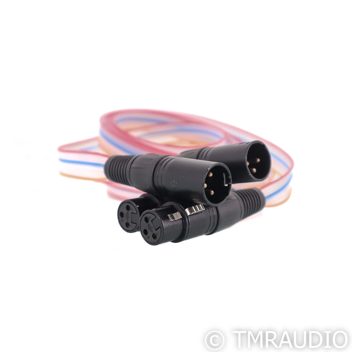 DNM Solid Core XLR Cables; 1.5m Pair Balanced Interconnect