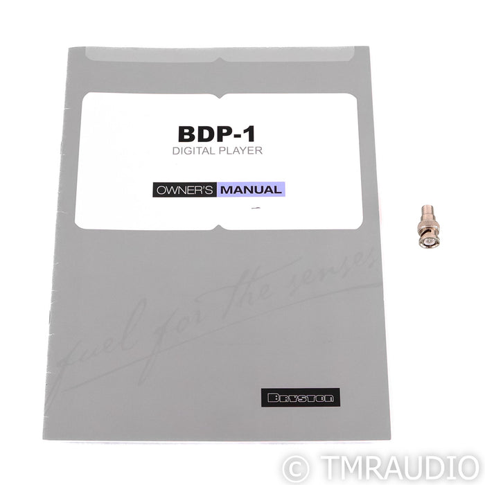 Bryston BDP1 Network Streamer; Roon Ready