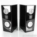 Philharmonic Audio BMR Monitor Bookshelf Speakers; Black Pair