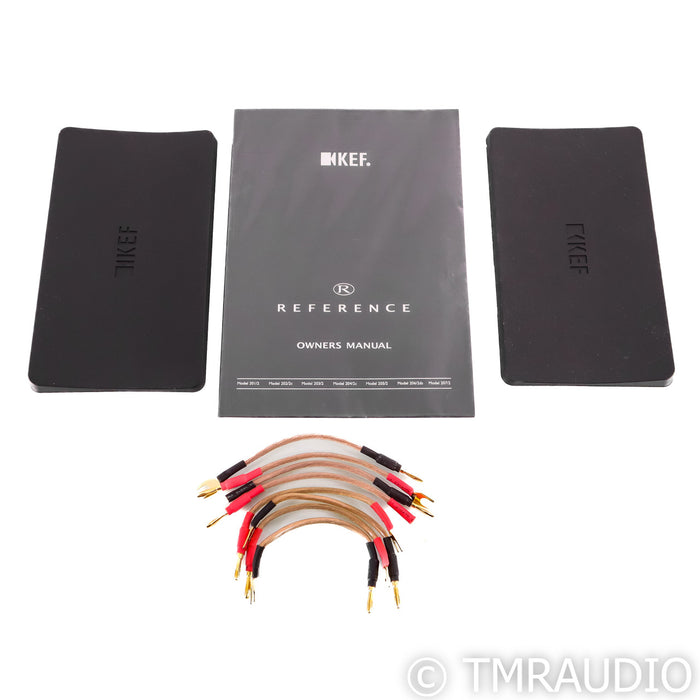 KEF Reference 201/2 Bookshelf Speakers; Gloss Cherry Pair