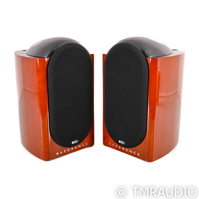 KEF Reference 201/2 Bookshelf Speakers; Gloss Cherry Pair