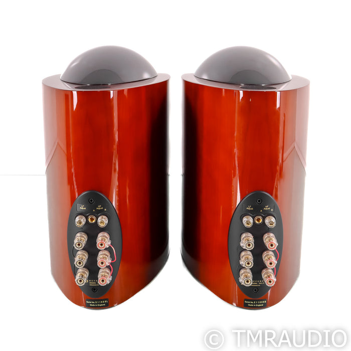 KEF Reference 201/2 Bookshelf Speakers; Gloss Cherry Pair