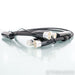 AudioQuest Wind XLR Cables; 1m Pair Balanced Interconnects; 72v DBS