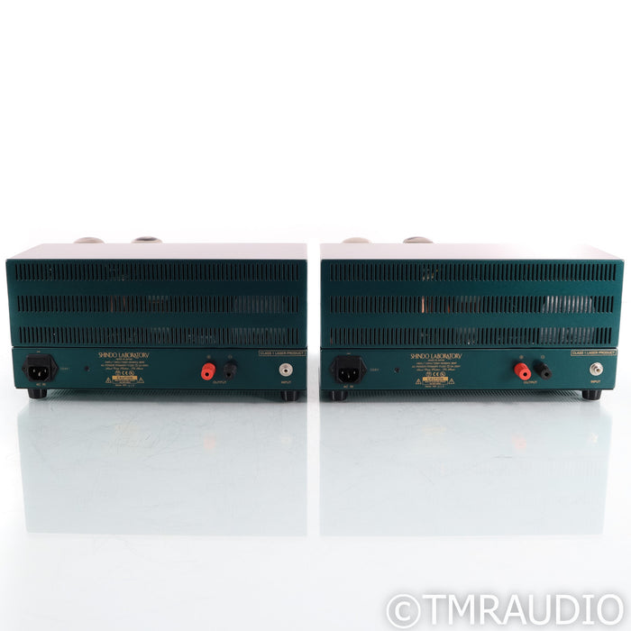 Shindo Laboratory Corton Charlemagne 80 Mono Tube Power Amplifier; Pair