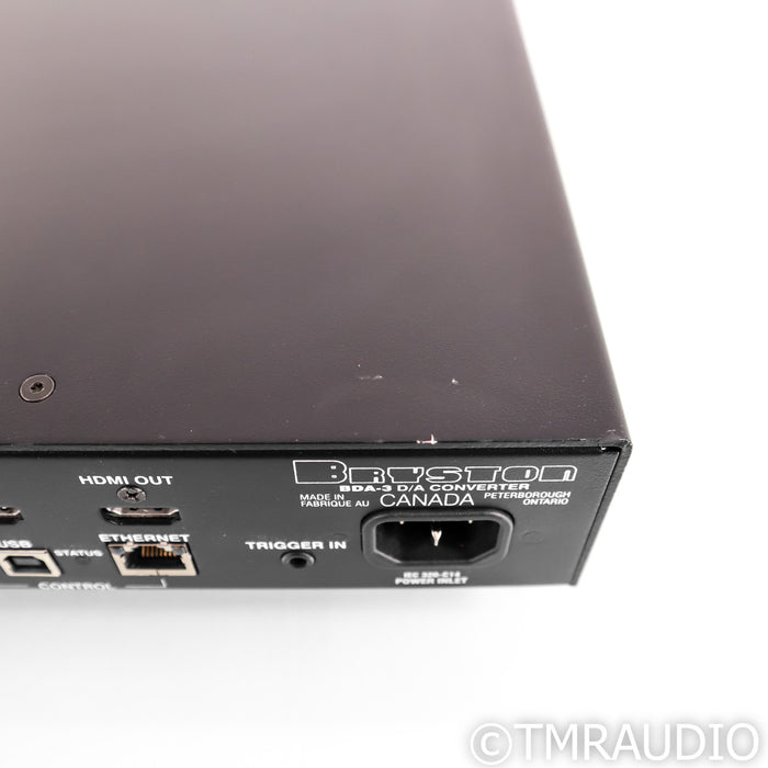 Bryston BDA-3 DAC; BDA3; 17"; D/A Converter