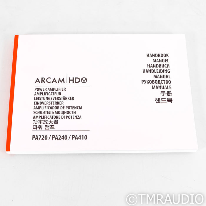 Arcam PA410 4 Channel Power Amplifier; PA-410