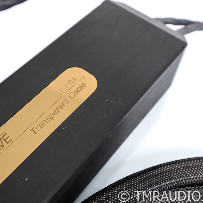 Transparent Audio Music Wave Ultra; 12ft Pair Spade