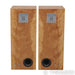 Omega Speaker Systems Junior Alnico XRS Floorstanding Speakers; Red Flame Birch Pair