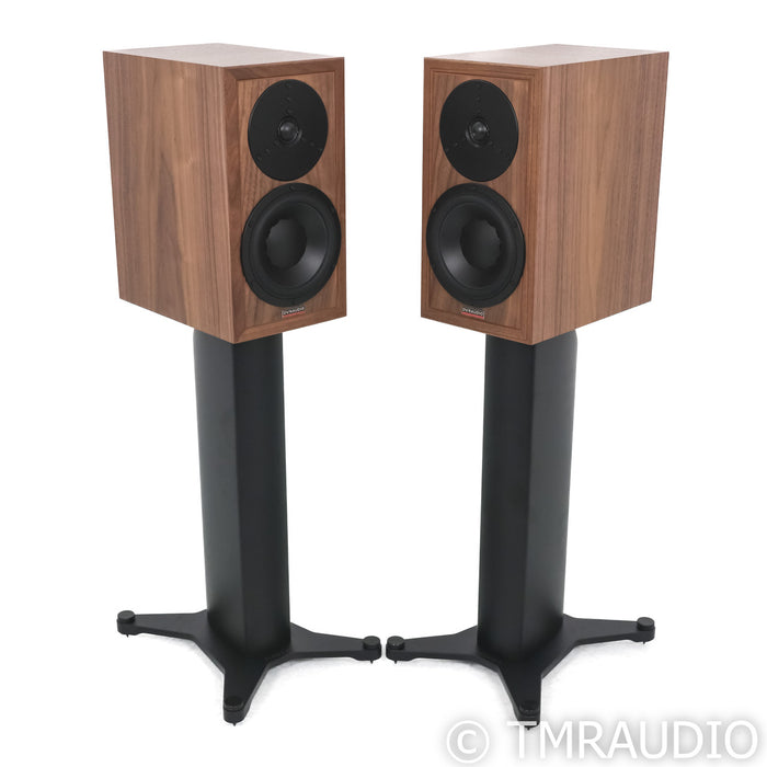 Dynaudio Heritage Special Bookshelf Speakers; Walnut Pair w/ Stands