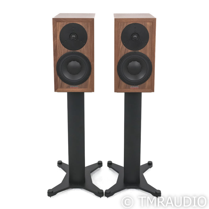 Dynaudio Heritage Special Bookshelf Speakers; Walnut Pair w/ Stands