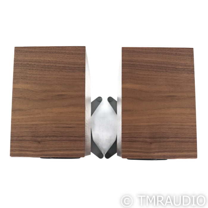 Dynaudio Heritage Special Bookshelf Speakers; Walnut Pair w/ Stands