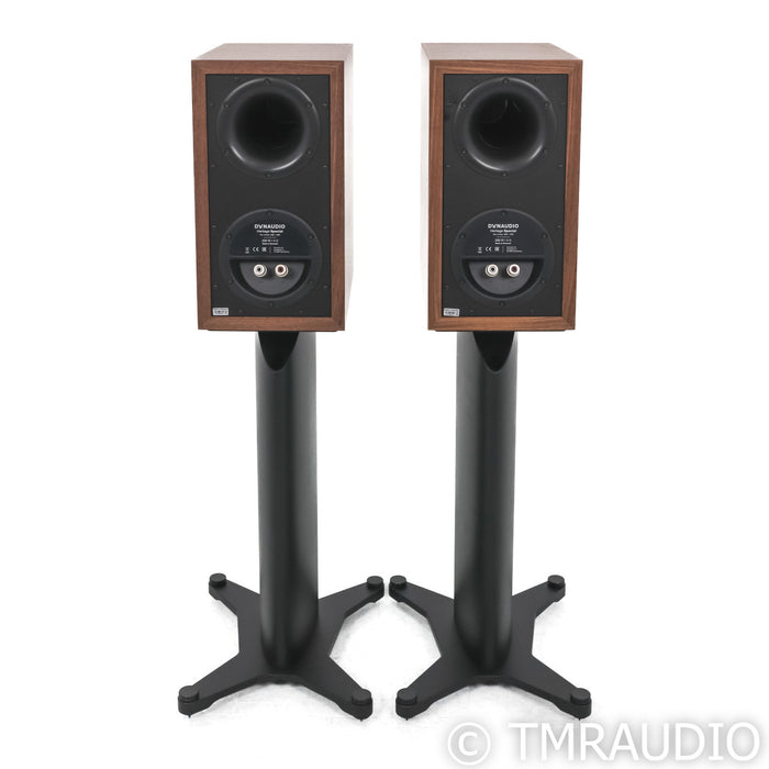 Dynaudio Heritage Special Bookshelf Speakers; Walnut Pair w/ Stands