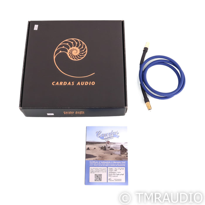 Cardas Clear Digital Coaxial Cable; 1.5m Single RCA