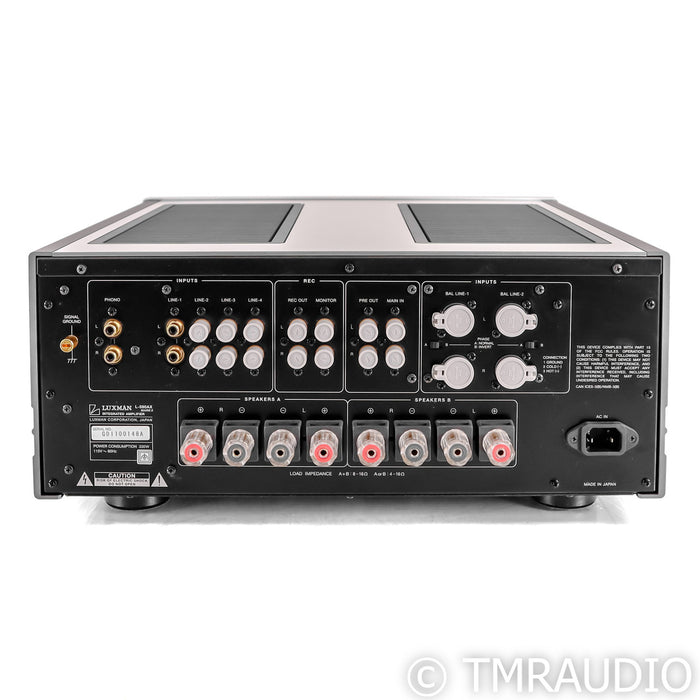 Luxman L-590 AXII Stereo Integrated Amplifier; MM / MC Phono