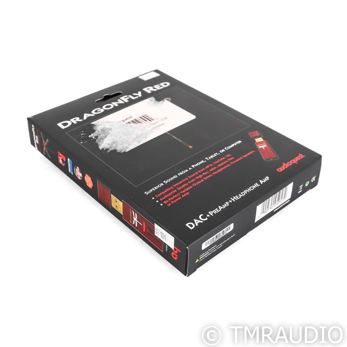 AudioQuest DragonFly Red USB DAC; Preamp / Headphone Amplifier (Open Box)