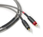 Audience AU24 SX RCA Cables; 1m Pair Interconnects (Open Box)