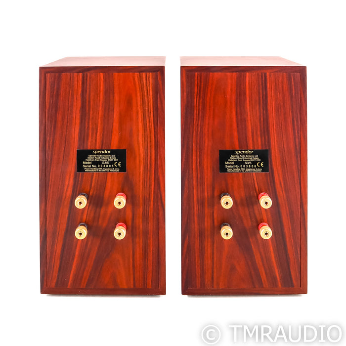 Spendor S3/5 Bookshelf Speakers; Rosewood Pair