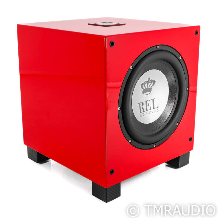 REL Acoustics T/9i 10" Powered Subwoofer; Red
