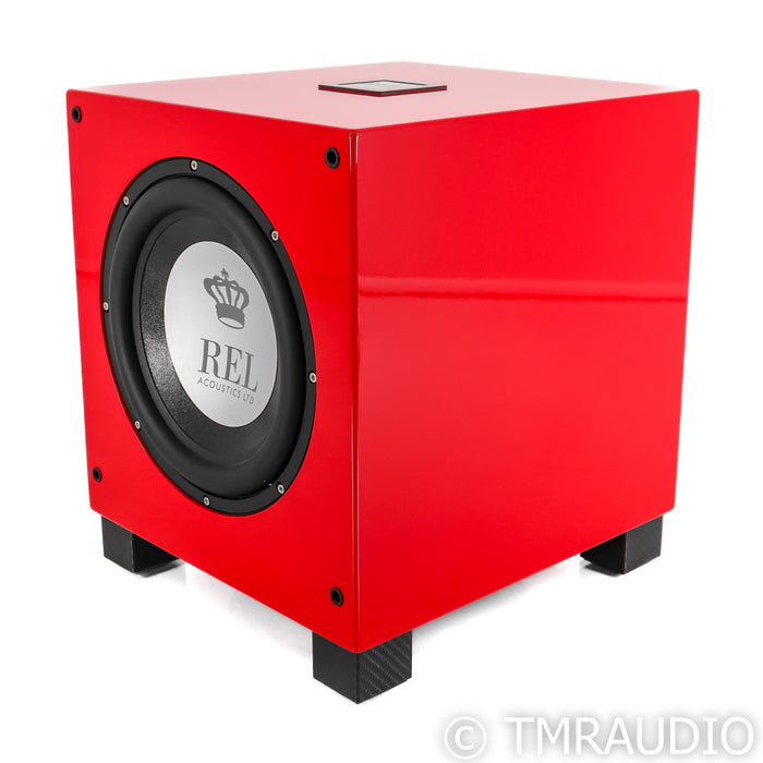 REL Acoustics T/9i 10" Powered Subwoofer; Red