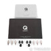 Q Acoustics Concept 300 Bookshelf Speakers w/ Stands; Black Pair