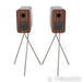Q Acoustics Concept 300 Bookshelf Speakers w/ Stands; Black Pair