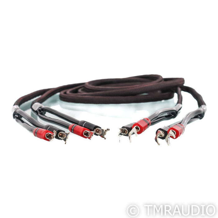 AudioQuest Rocket 33 Bi-Wire Speaker Cables; 8ft Multi-Spade Pair