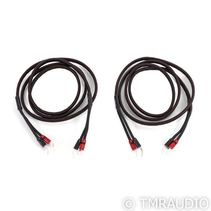 AudioQuest Rocket 33 Bi-Wire Speaker Cables; 8ft Multi-Spade Pair