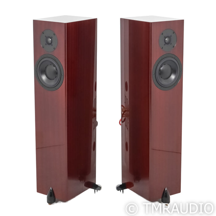 Totem Acoustics Forest Signature Floorstanding Speakers; High Gloss Mahogany Pair