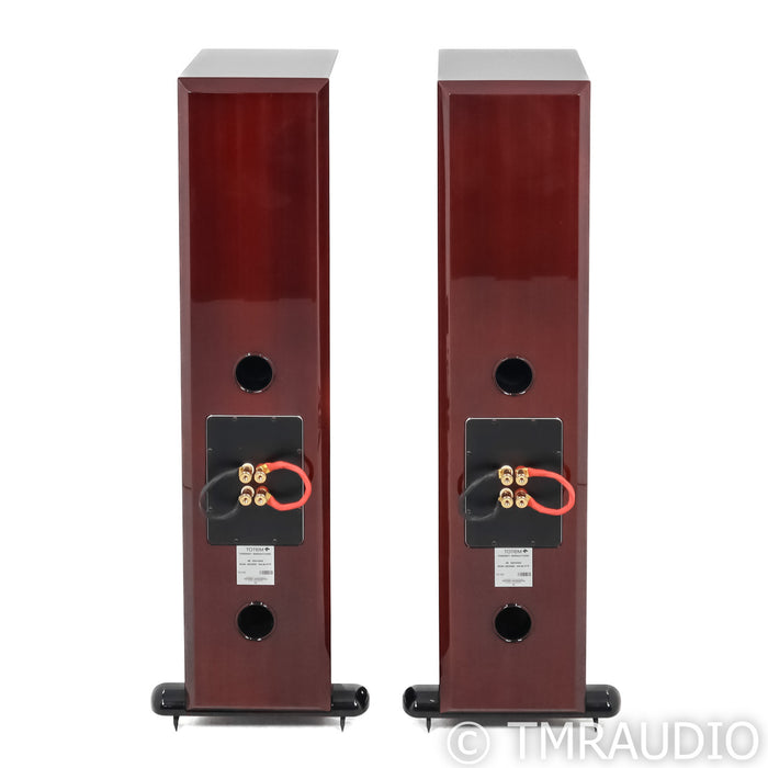 Totem Acoustics Forest Signature Floorstanding Speakers; High Gloss Mahogany Pair