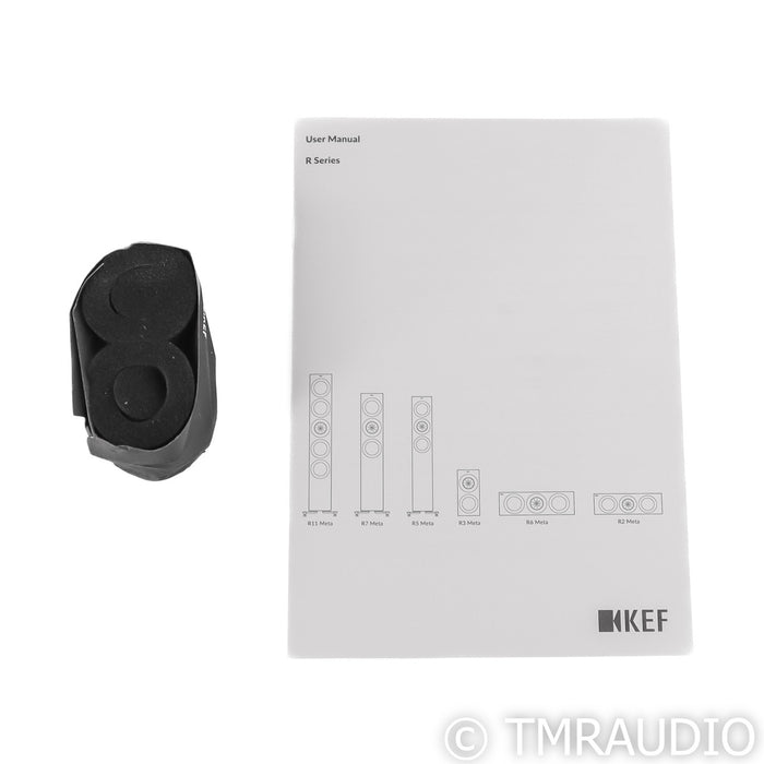 KEF R3 Meta Bookshelf Speakers; Gloss Black Pair