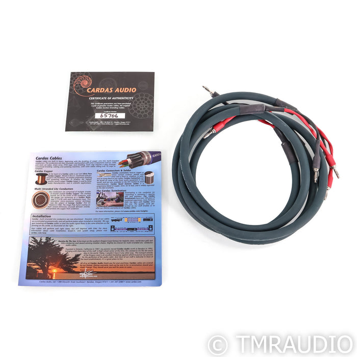 Cardas Parsec Speaker Cables; 1.5m Pair