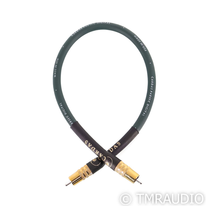 Cardas Parsec RCA DIgital Coaxial Cable; Single .5m Interconnect