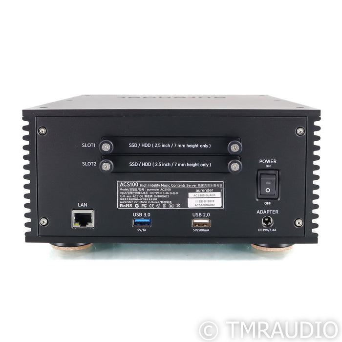 Aurender ACS100 Music Server / Streamer / CD Ripper; (Open Box)