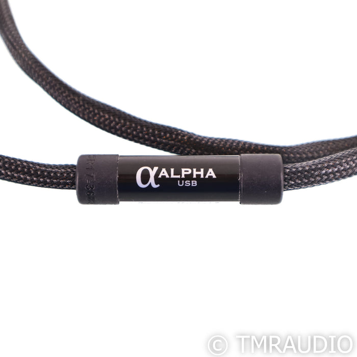 Shunyata Research Alpha USB Cable; 1.5m Digital Interconnect
