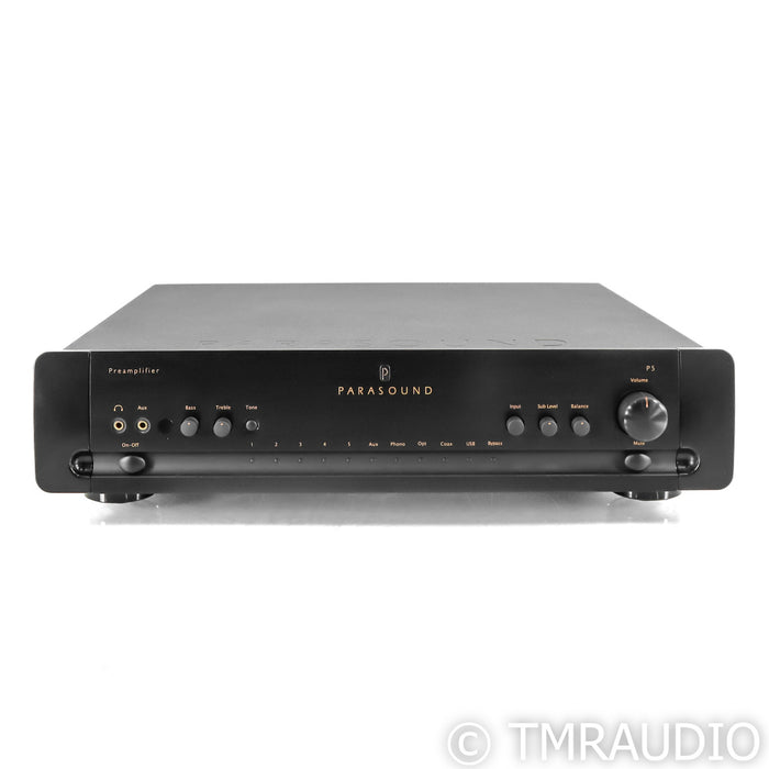 Parasound Halo P5 2.1 Channel Preamplifier; MM / MC Phono