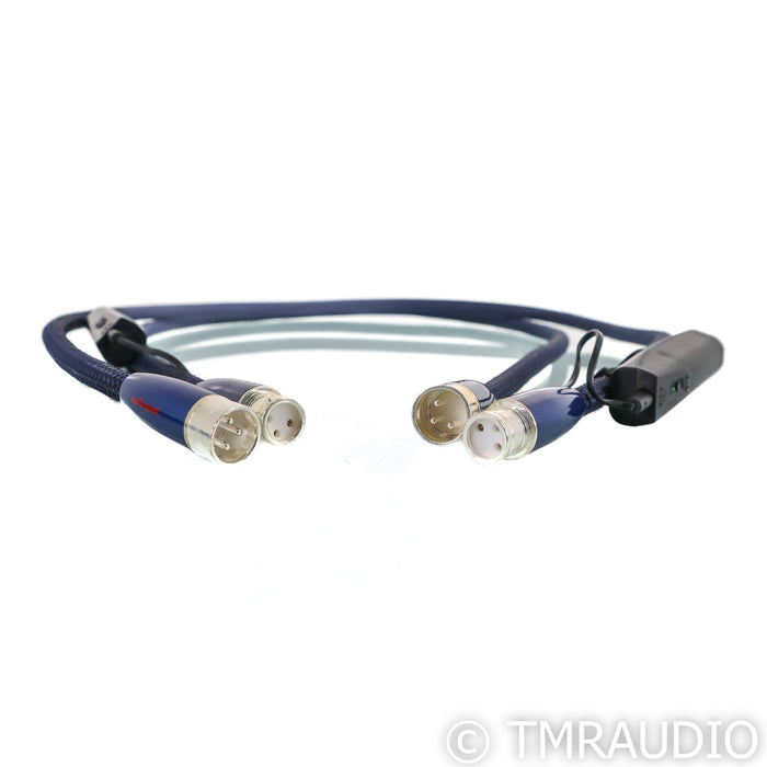 AudioQuest Water XLR Cables; 1m Pair Balanced Interconnects