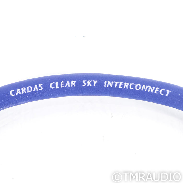 Cardas Clear Sky XLR Cables; 1m Pair Balanced Interconnects
