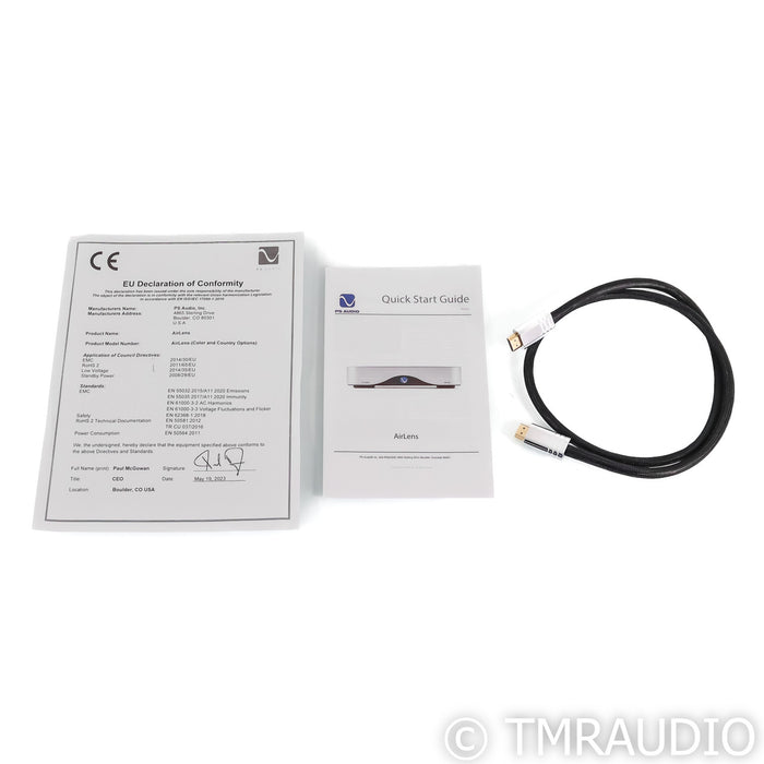 PS Audio AirLens Wireless Network Streamer; Qobuz; Roon Ready