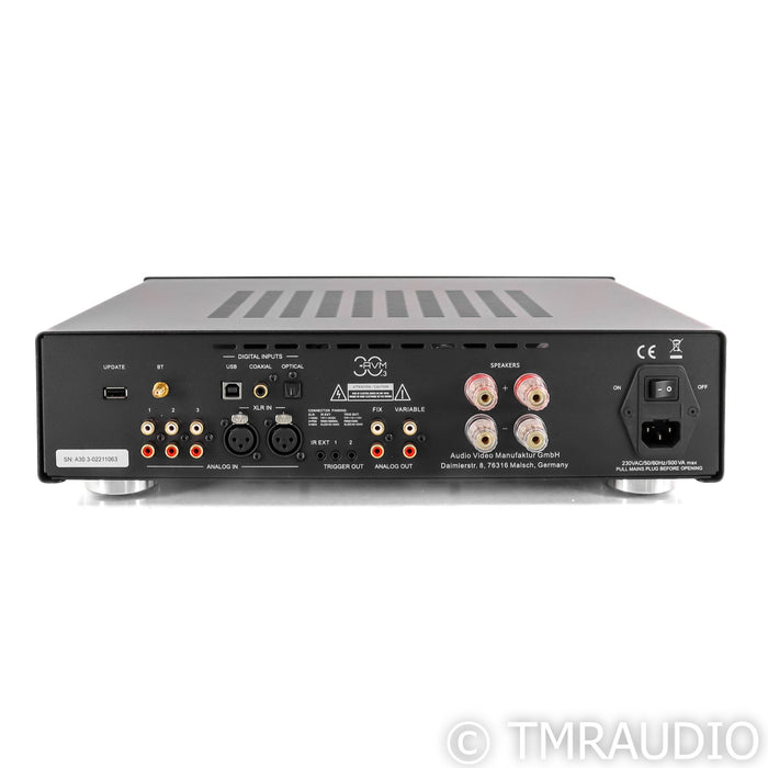 AVM A 30.3 Stereo Integrated Amplifier; Demo w/ Warranty (Open Box)