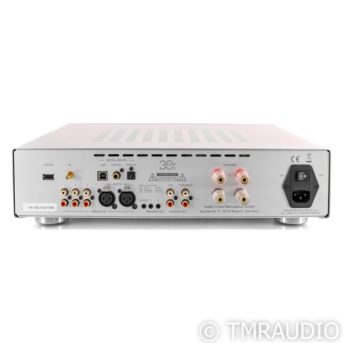 AVM A 30.3 Stereo Integrated Amplifier; Demo w/ Warranty